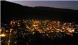 Vista nocturna San Mart&#237;n - San Martin de los Andes - Argentina