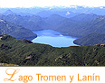 Lago Tromen y Volcán Lanín